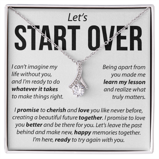 Let's Start Over - Alluring Beauty Necklace