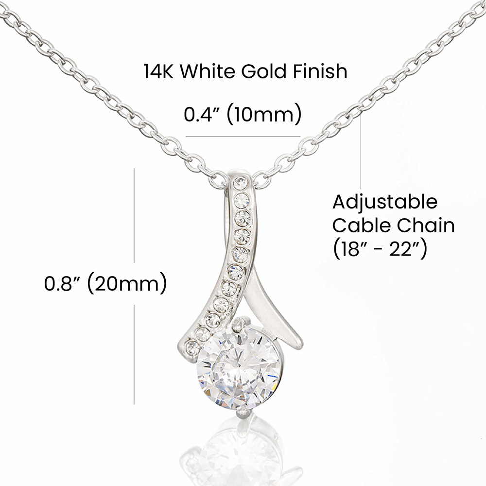 Apology Gift For Her - Alluring Beauty Necklace - I Take Full Responsibility