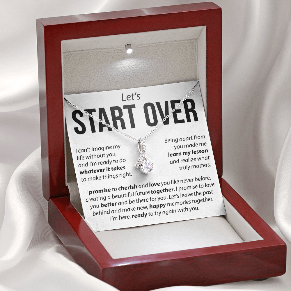 Let's Start Over - Alluring Beauty Necklace