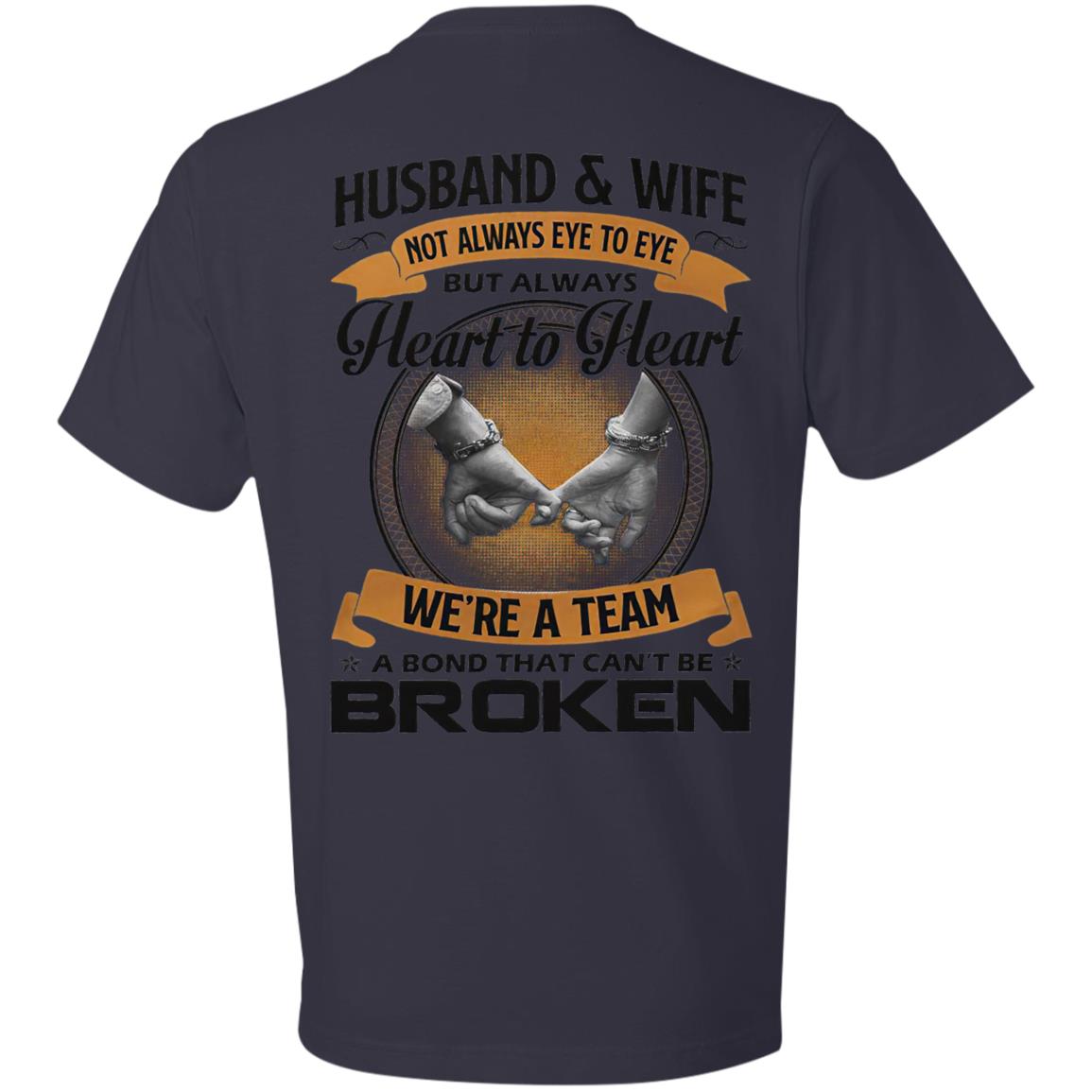 Husband And Wife Always Heart To Heart Classic T-Shirt