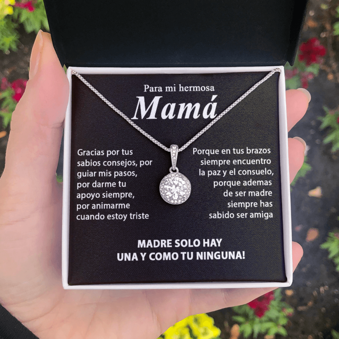 Gracias Mamá / Eternal Hope Necklace / Black