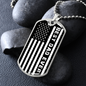 Best Dad Ever | Dog Tag Necklace