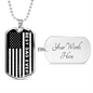 Best Dad Ever | Dog Tag Necklace
