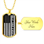 Best Dad Ever | Dog Tag Necklace