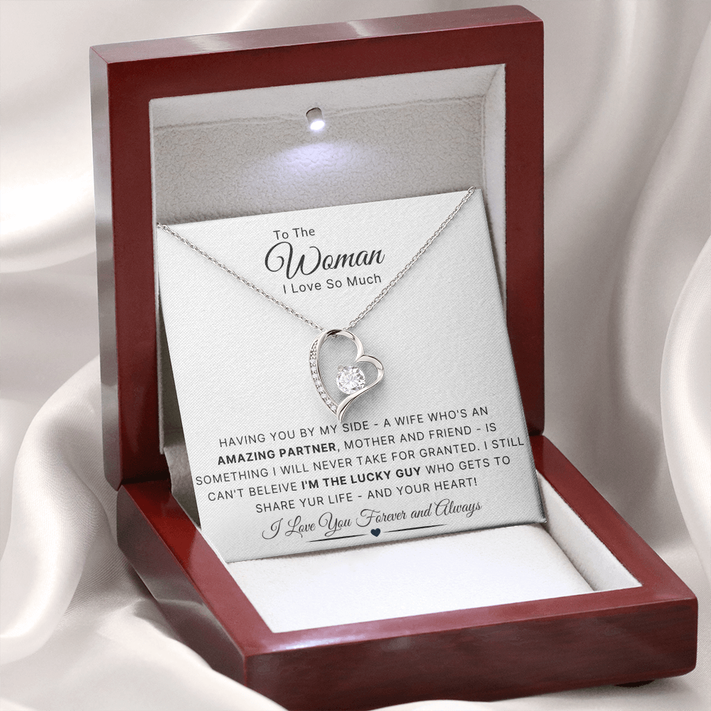 To The Woman I Love So Much | Forever Love Necklace