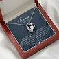 To The Woman I Love So Much | Forever Love Necklace