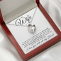 (ALMOST SOLD OUT) To My Wife | Love Heart Necklace š