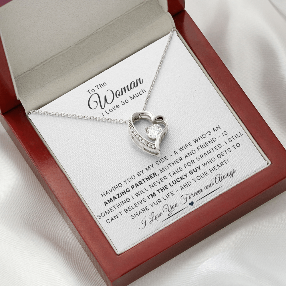 To The Woman I Love So Much | Forever Love Necklace
