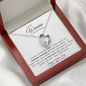 To The Woman I Love So Much | Forever Love Necklace