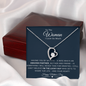 To The Woman I Love So Much | Forever Love Necklace
