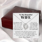 To My Beautiful Wife - Forever Love Necklace
