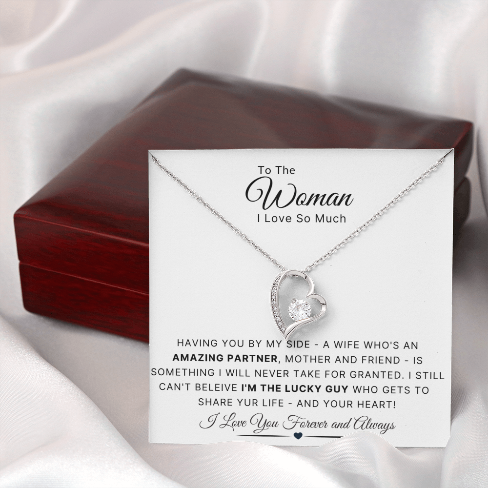 To The Woman I Love So Much | Forever Love Necklace