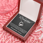 To my Daughter - Never Forget That I Love You -  Forever Love Necklace