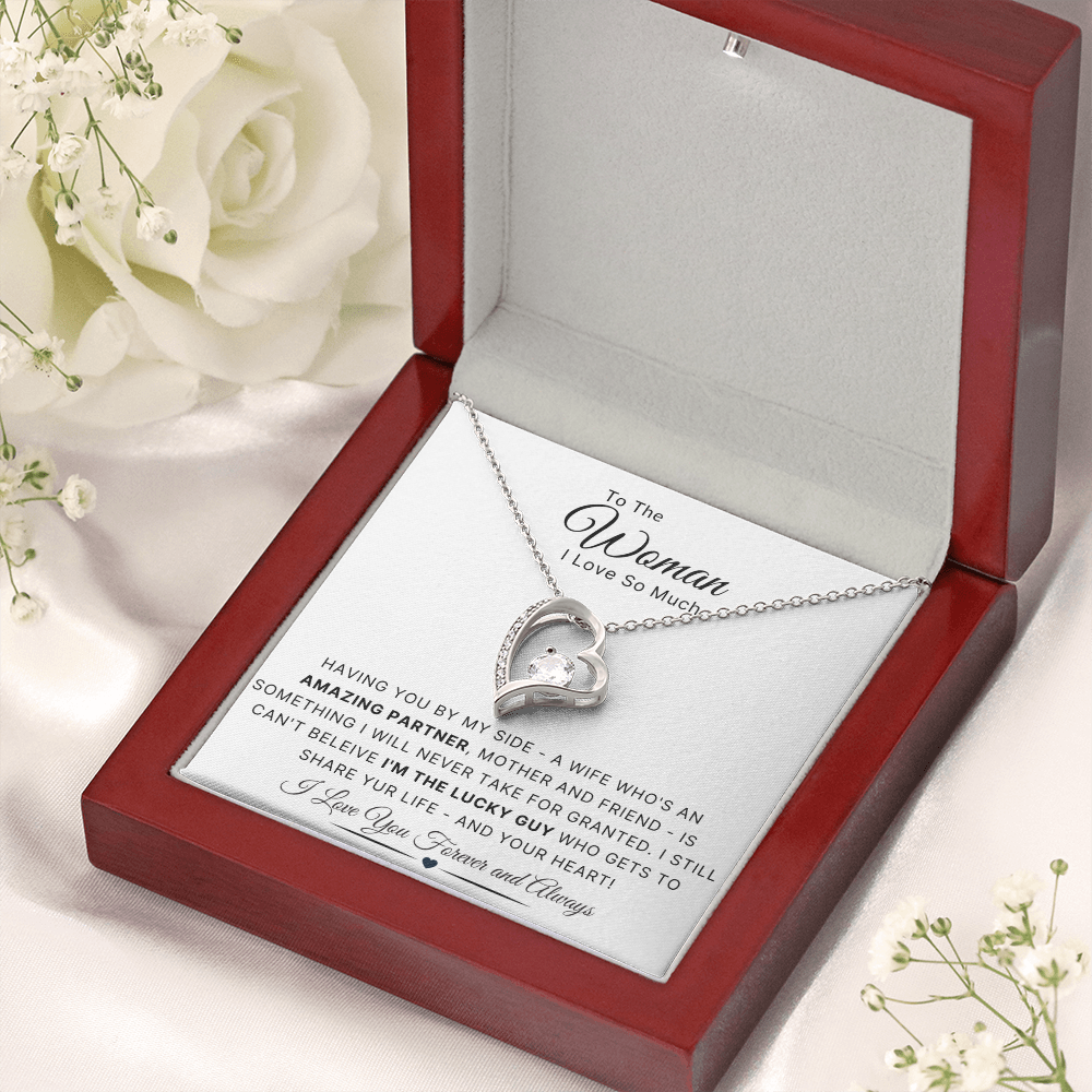 To The Woman I Love So Much | Forever Love Necklace