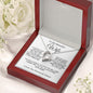To My Beautiful Wife - Forever Love Necklace