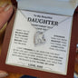 To My Beautiful Daughter - Forever Love Necklace
