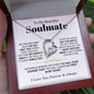 To My Beautiful Soulmate - Forever Love Necklace