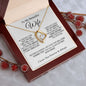 To My Beautiful Wife - Forever Love Necklace