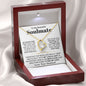 To My Beautiful Soulmate - Forever Love Necklace