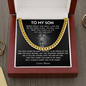 To My Son | Cuban Link Chain