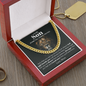 To my Son | Stand tall from Mom | Cuban Link Chain