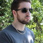 To my Son | Stand tall from Mom | Cuban Link Chain