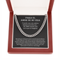 PARA EL AMOR DE MI VIDA | CUBAN LINK CHAIN NECKLACE