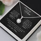 To My Loving Mom | Eternal Hope Love Necklace