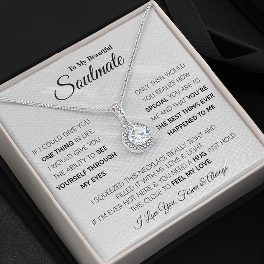 To My Beautiful Soulmate | Eternal Hope Necklace