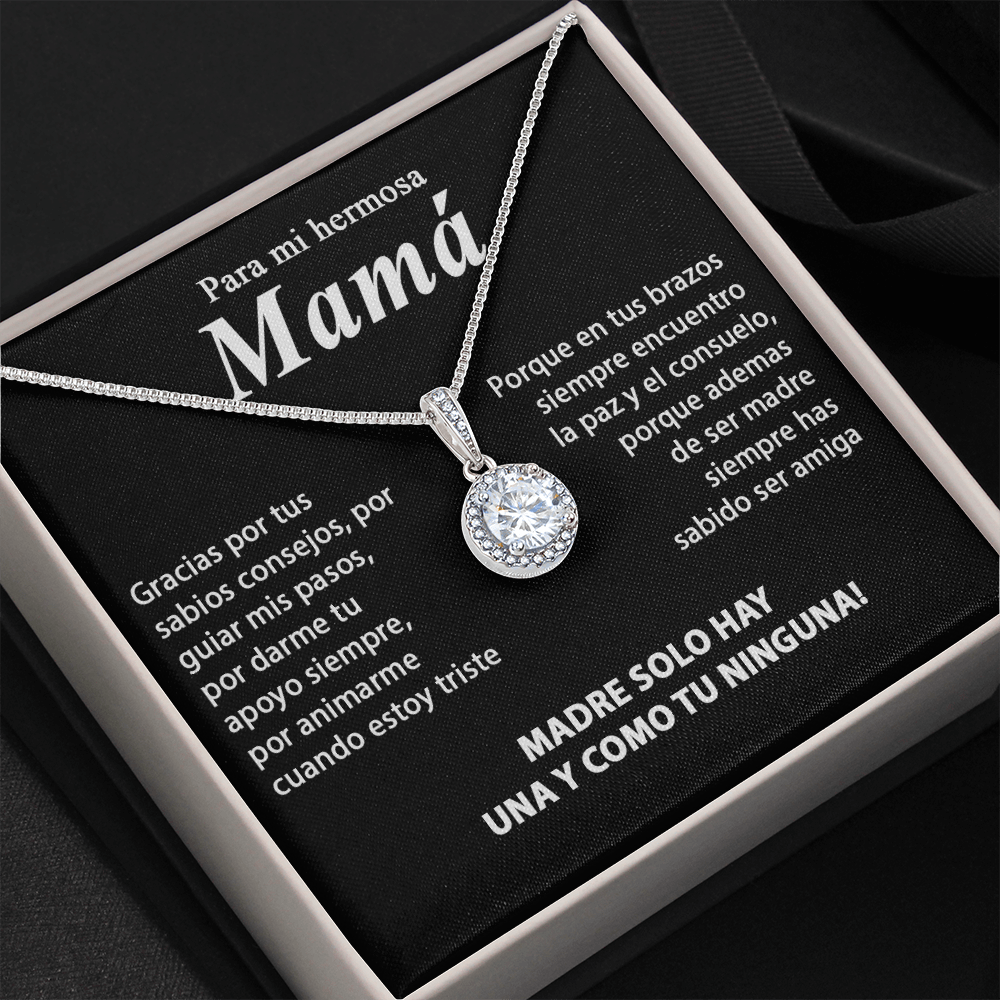 Gracias Mamá / Eternal Hope Necklace / Black