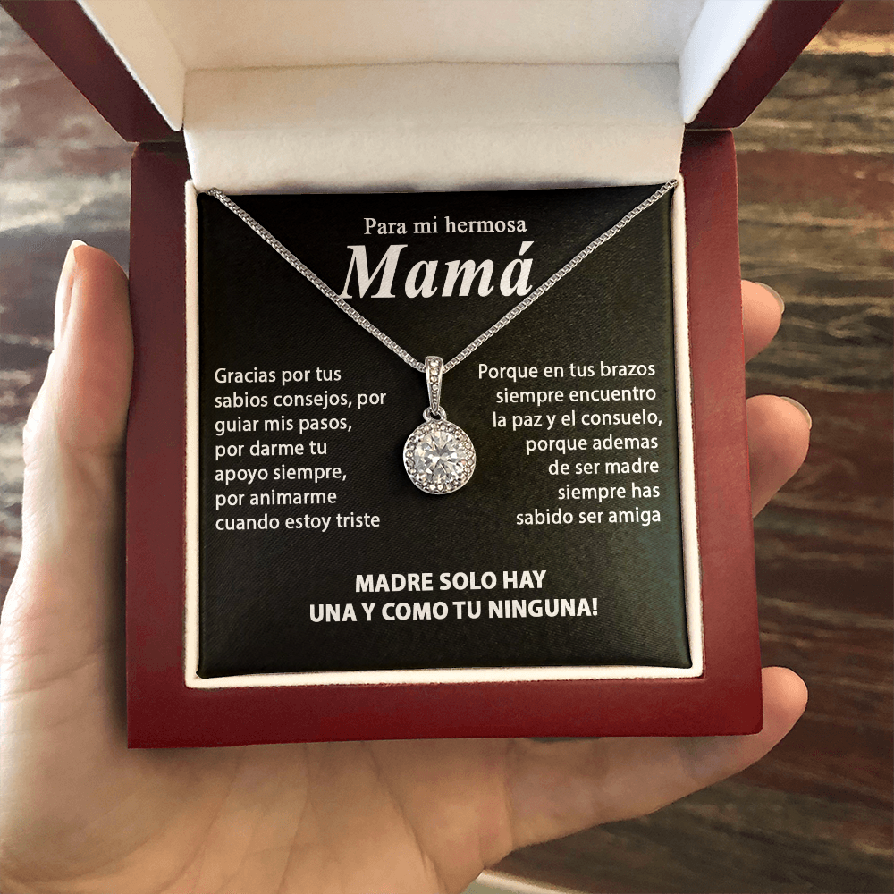 Gracias Mamá / Eternal Hope Necklace / Black