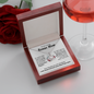 To my Loving Bonus Mom /  Eternal Hope Necklace