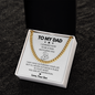 To My Dad | You Are My Inspiration | Cuban Link Necklace