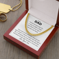 To My Dad | You are my hero | Cuban Link Chain