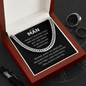 To My Man - I Will Always Love You - Cuban Link Necklace