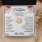 To My Daughter | Love Knot Necklace