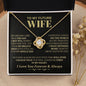 To My Future Wife - Love Knot Necklace