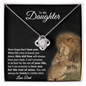 To My Daughter | Love Knot Necklace