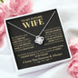 To My Future Wife - Love Knot Necklace