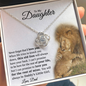 To My Daughter | Love Knot Necklace