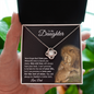 To My Daughter | Love Knot Necklace