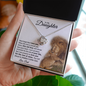 To My Daughter | Love Knot Necklace