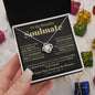To My Beautiful Soulmate -  Love Knot Necklace