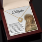 To My Daughter | Love Knot Necklace