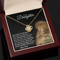 To My Daughter | Love Knot Necklace
