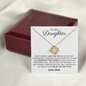 To My Daughter | Love Knot Necklace