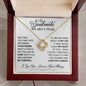 To My Soulmate - We are a Team - Love Knot Necklace - SM101