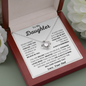 To My Daughter | Love Knot Necklace