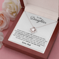 To My Daughter | Love Knot Necklace