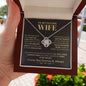 To My Future Wife - Love Knot Necklace